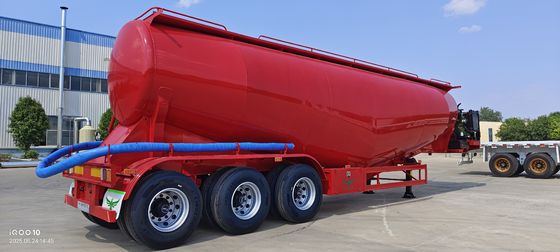 12.00R20 Tyre Cement Bulk Trailer For Heavy-Duty And Transport Of 45 100 Tons Payload