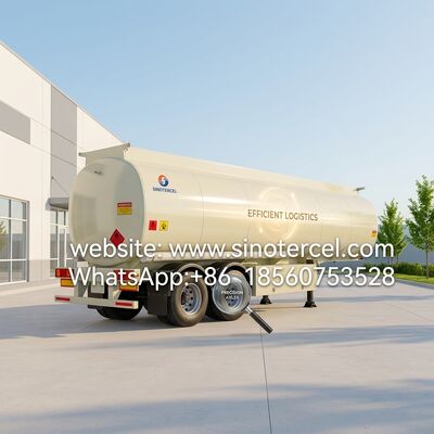 30000L-60000L Lpg Semi-Tanker Trailer 3 แอ็กซ์ ตามความต้องการ