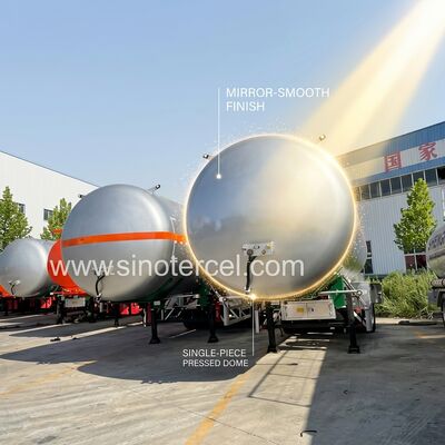 3Axle Fuel Tank Semi Trailer 30CBM-60CBM รถบรรทุกน้ํา รถบรรทุกน้ํา