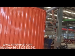 รถพ่วงกึ่งพ่วงกล่องสีเหลือง พร้อมประตูข้างสองบาน ประตูหลังคู่ 30-50 ตัน